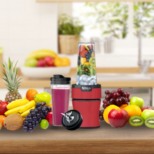 נוטרי נינג'ה  Ninja Nutri-Blender Plus בצבע אדום