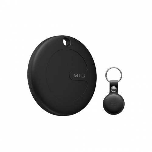 חיישן איתור חפצים חכם MiTag Duo תואם Apple & Android כולל נרתיק עור