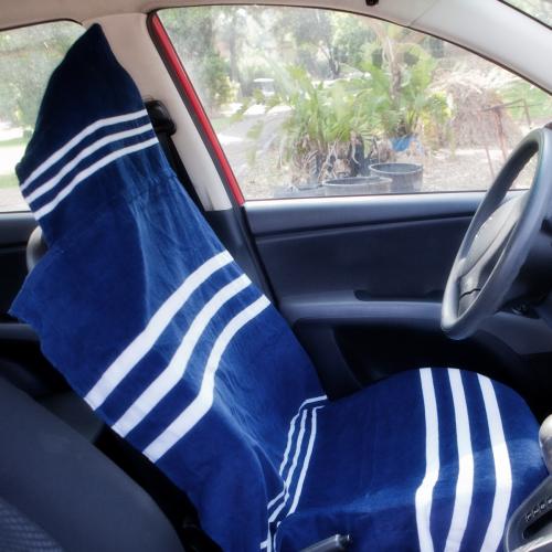 מגבת חוף עם קפוצ’ון וכיסוי מושב – רובין