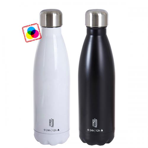 בקבוק תרמי נירוסטה חם / קר 500 מ"ל מבית H2O-Pro