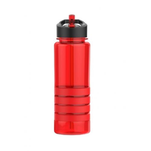 בקבוק ספורט פיה נשלפת טבעות סיליקון 0.8L
