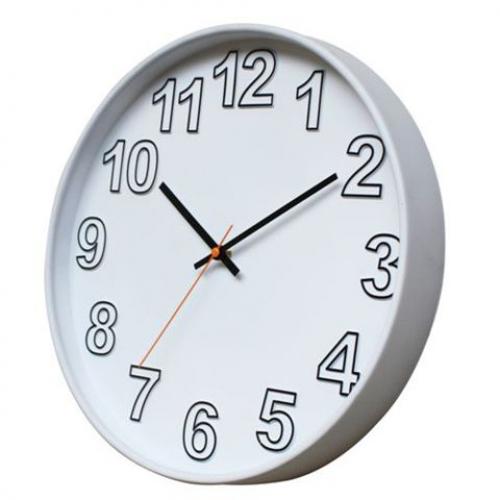 שעון קיר עגול 48 ס"מ מהודר
