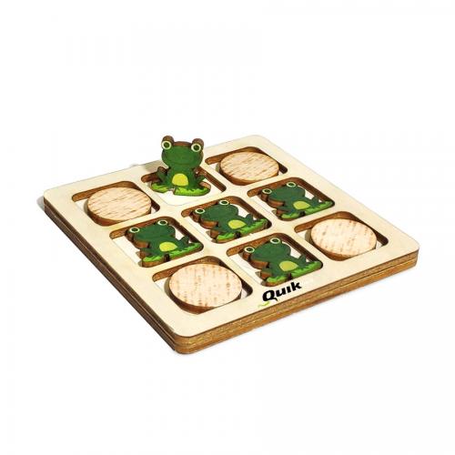 איקס-עיגול צפרדע-מצה לפסח