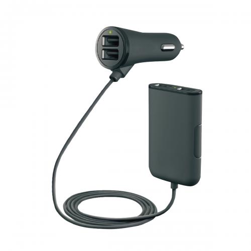 מטען USB לרכב, שתי יצאות בחיבור למצת – לקסוס